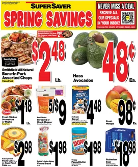 Super Saver catalogue | Top deals for all customers | 2026-04-15T00:00:00.000Z - 2026-04-21T00:00:00.000Z
